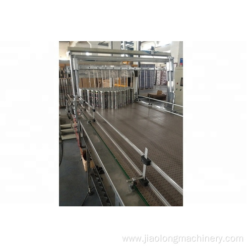 Automatic magnetic palletizer machine for aerosol cans making production line